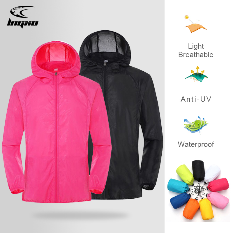 Outdoor Sport Jacket Men - الرجال النساء معطف للرياضة مقاوم للماء