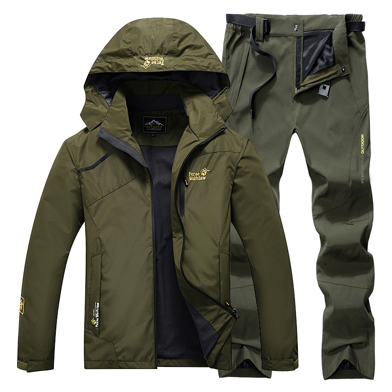 Outdoor Sport Windbreaker - مقاوم للماء بدلة صيد تنفس دائم