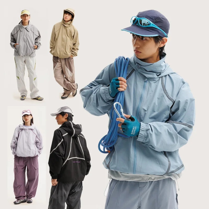 Outdoor Sport Jacket Men - جاكيت خفيف الوزن للرجال والنساء، مناسب