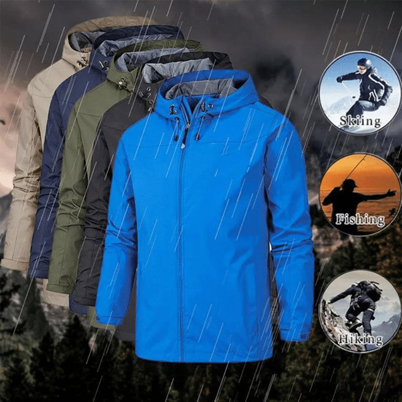 جاكت مضاد للمياه مضاد للرياح ب - مراجعة Outdoor Sport Windbreaker وسعره