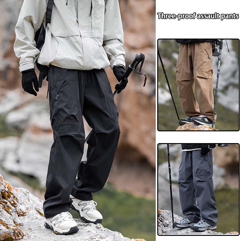 سراويل تسلق للرجال مقاومة للري - مراجعة Outdoor Sport Waterproof Pants وسعره
