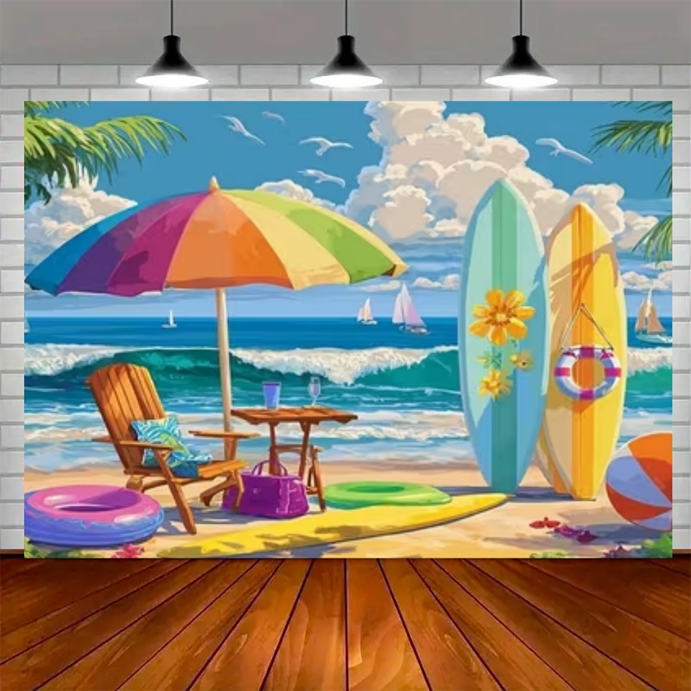 خلفية صيفية بتصميم لوح ركوب ال - مراجعة Outdoor Sport Background وسعره