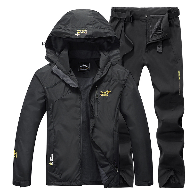 مقاوم للماء بدلة صيد تنفس دائم - مراجعة Outdoor Sport Windbreaker وسعره