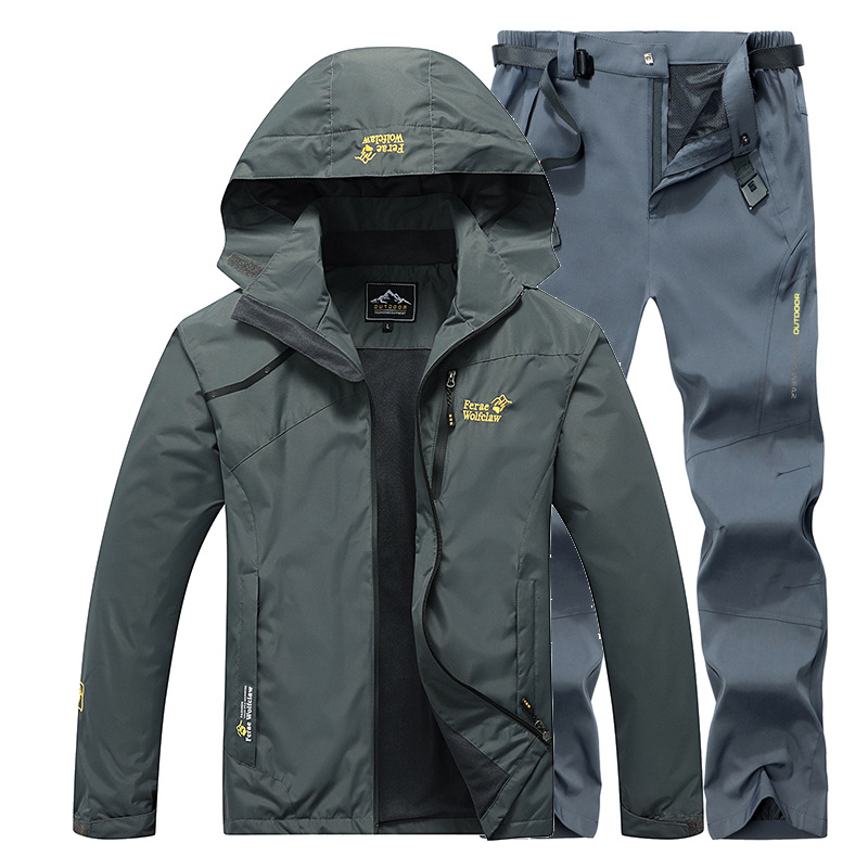مقاوم للماء بدلة صيد تنفس دائم - مراجعة Outdoor Sport Windbreaker وسعره