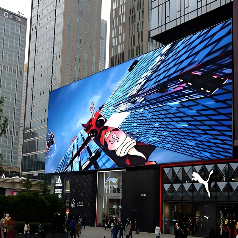 شاشة عرض LED للإعلانات الخارجي - مراجعة Outdoor Sport Background وسعره