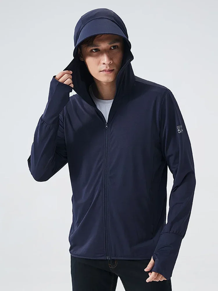 الصيف مقنعين سترة UPF 50 + UV  - مراجعة Outdoor Sport Windbreaker وسعره