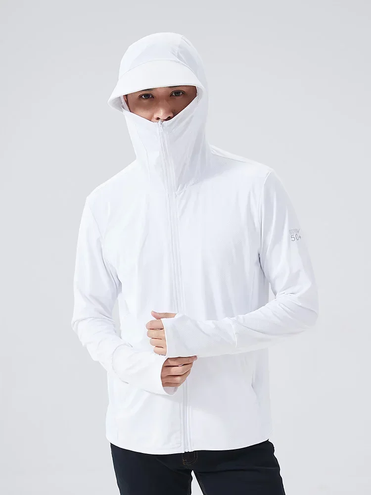 الصيف مقنعين سترة UPF 50 + UV  - مراجعة Outdoor Sport Windbreaker وسعره