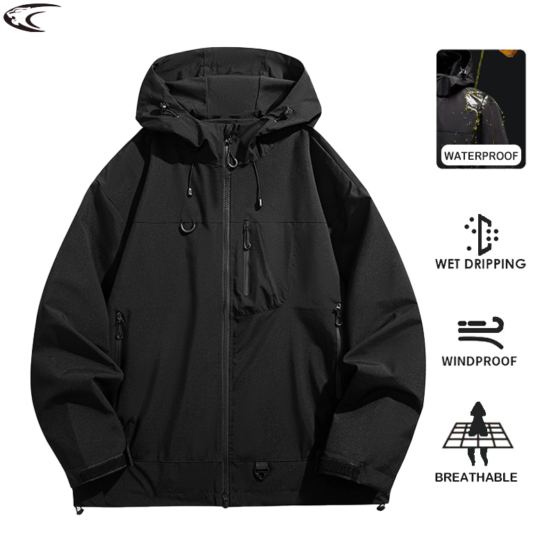 سترة LNGXO للجنسين مقاومة للما - مراجعة Outdoor Sport Jacket Men وسعره