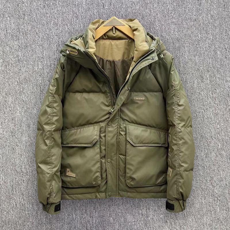 سترة رجالية بغطاء للرأس بطة ال - مراجعة Outdoor Sport Jacket Men وسعره